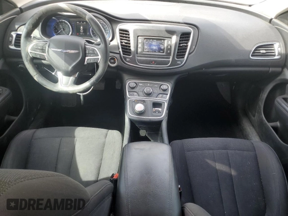 2015 Chrysler 200 Limited with VIN 1C3CCCAB1FN612827, listed as a Copart auction lot 49510185 with 112,217 mi miles and Salvage Title. Bid and sale history available at carsss.com. Image 8.