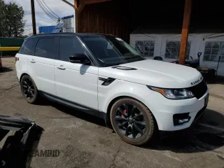 2015 Land Rover Range Rover Sport Supercharged with VIN SALWR2TF5FA517687, listed as a Copart auction lot 51181395 with 140,524 mi miles and Salvage Title. Bid and sale history available at carsss.com. Image 4.