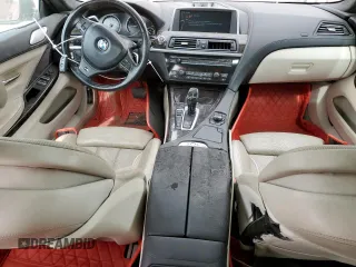 2013 BMW 6 Series 650i with VIN WBA6B2C50DDG66703, listed as a Copart auction lot 82225824 with 199,076 mi miles and Salvage Title. Bid and sale history available at DreamBid. Image 8.