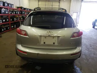 2005 Infiniti FX35 with VIN JNRAS08W45X219338, listed as a Copart auction lot 43074223 with 174,750 mi miles and Non Repairable. Bid and sale history available at carsss.com. Image 6.