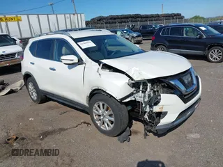 2017 Nissan Rogue S with VIN KNMAT2MV5HP599039, listed as a IAAI auction lot 42389818 with 103,914 mi miles and . Bid and sale history available at DreamBid. Image 1.