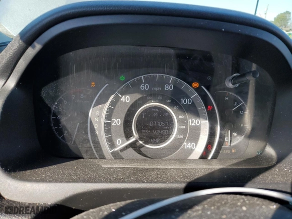 2016 Honda CR-V LX with VIN 5J6RM4H36GL133429, listed as a Copart auction lot 46375715 with 77,057 mi miles and Salvage Title. Bid and sale history available at carsss.com. Image 9.