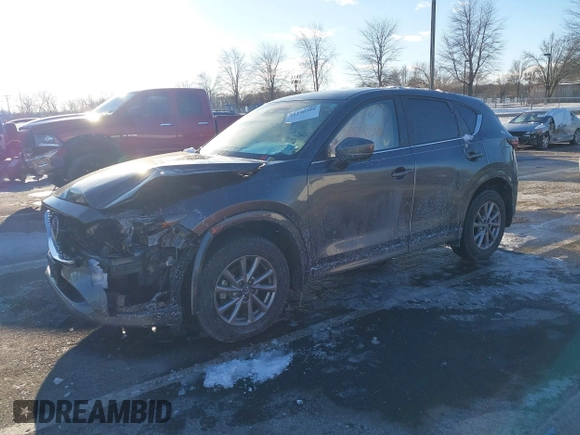 2024 Mazda CX-5 2.5 S Carbon Edition with VIN JM3KFBCL0R0428860, listed as a IAAI auction lot 41230388 with 9,690 mi miles. Bid and sale history available at carsss.com. Image 18.