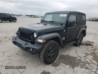2020 Jeep Wrangler Willys z VIN 1C4GJXAG3LW344214, wystawiony jako Copart lot #84558424 z przebiegiem 21 432 mil mil oraz Szkoda całkowita • Salvage title. Historia ofert i sprzedaży dostępna na DreamBid. Obrazek 1.