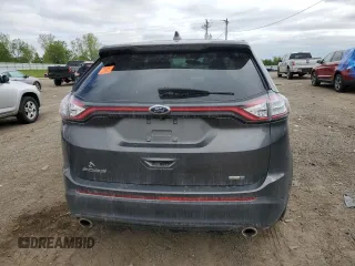2017 Ford Edge SE with VIN 2FMPK4G97HBC14980, listed as a Copart auction lot 57158765 with 161,912 mi miles and Clean title. Bid and sale history available at DreamBid. Image 6.