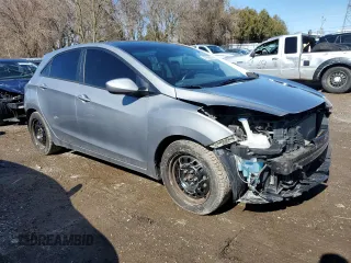 2013 Hyundai Elantra GT with VIN KMHD35LEXDU150544, listed as a Copart auction lot 47969305 with 115,059 mi miles and Salvage Title. Bid and sale history available at carsss.com. Image 4.