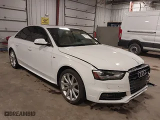 2014 Audi A4 Premium with VIN WAUBFAFL4EN000461, listed as a IAAI auction lot 41918972 with 137,242 mi miles. Bid and sale history available at carsss.com. Image 1.