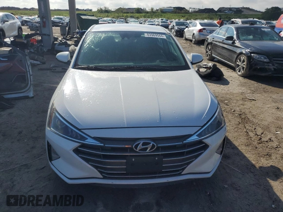 2020 Hyundai Elantra SEL with VIN 5NPD84LF7LH553639, listed as a Copart auction lot 83969944 with 95,233 mi miles and Non Repairable. Bid and sale history available at carsss.com. Image 5.
