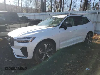 2024 Volvo XC60 Ultimate Dark Theme с VIN YV4L12RM9R1714600, выставлен на аукционе Copart как лот 77959124 с пробегом 21 836 миль миль и Списание • Salvage title. История ставок и продаж доступна на DreamBid. Изображение 1.