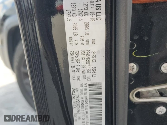 2019 Jeep Cherokee Trailhawk с VIN 1C4PJMBXXKD342371, выставлен на аукционе Copart как лот 55144715 с пробегом 78 433 миль миль и Списание • Salvage title. История ставок и продаж доступна на DreamBid. Изображение 14.
