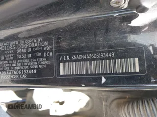 2013 Kia Rio EX z VIN KNADN4A36D6193449, wystawiony jako IAAI lot #42750519 z przebiegiem 144 165 mil mil oraz . Historia ofert i sprzedaży dostępna na DreamBid. Obrazek 9.