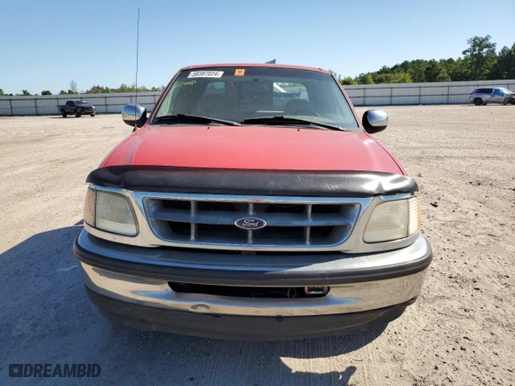 1998 Ford F-150 Standard with VIN 1FTZX17W5WNC13735, listed as a Copart auction lot 58397024 with 185,331 mi miles and Salvage Title. Bid and sale history available at carsss.com. Image 5.