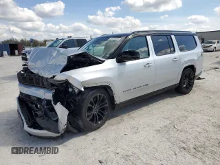 2024 Jeep Grand Wagoneer Series II с VIN 1C4SJSFP5RS132825, выставлен на аукционе Copart как лот 45850335 с пробегом 24 677 миль миль и Чистый • Clean title. История ставок и продаж доступна на DreamBid. Изображение 1.