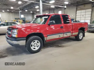 2004 Chevrolet Silverado 1500 Z71 with VIN 2GCEK19T941171343, listed as a Copart auction lot 52987605 with 150,236 mi miles and Salvage Title. Bid and sale history available at DreamBid. Image 1.