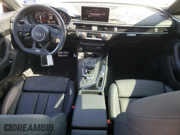 2019 Audi A5 Sportback Premium Plus with VIN WAUENCF59KA094451, listed as a Copart auction lot 39741983 with 15,742 mi miles. Bid and sale history available at carsss.com. Image 8.