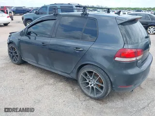 2010 Volkswagen GTI with VIN WVWHV7AJ0AW085361, listed as a IAAI auction lot 42083690 with 176,959 mi miles. Bid and sale history available at carsss.com. Image 3.
