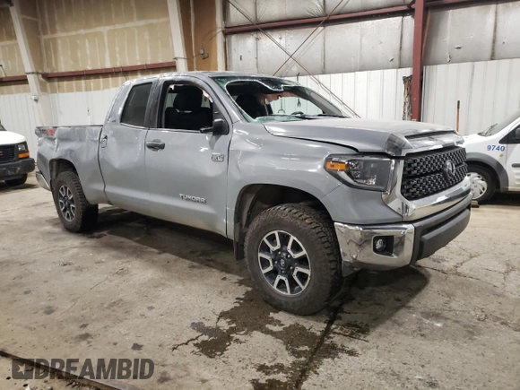 2021 Toyota Tundra SR with VIN 5TFUY5F13MX044854, listed as a Copart auction lot 45607375 with 40,448 mi miles and Salvage title. Bid and sale history available at DreamBid. Image 4.