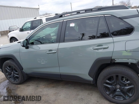 2023 Toyota RAV4 Adventure with VIN 2T3J1RFV5PW340095, listed as a IAAI auction lot 41719539 with 12,382 mi miles. Bid and sale history available at carsss.com. Image 14.