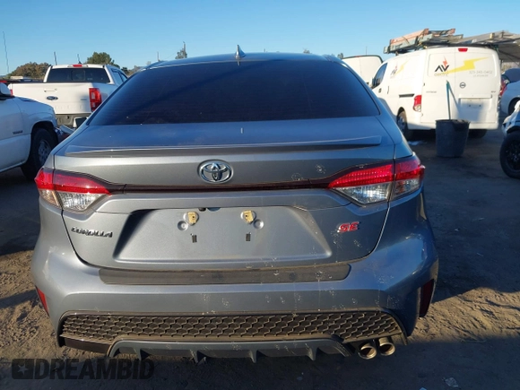 2022 Toyota Corolla SE with VIN JTDS4MCE9NJ082078, listed as a IAAI auction lot 41291406 with 57,202 mi miles and . Bid and sale history available at DreamBid. Image 16.
