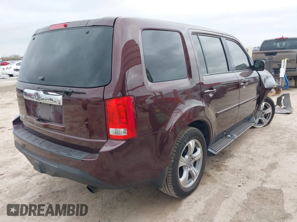 2012 Honda Pilot EX-L with VIN 5FNYF3H56CB018706, listed as a IAAI auction lot 41694870 with 243,284 mi miles. Bid and sale history available at carsss.com. Image 4.