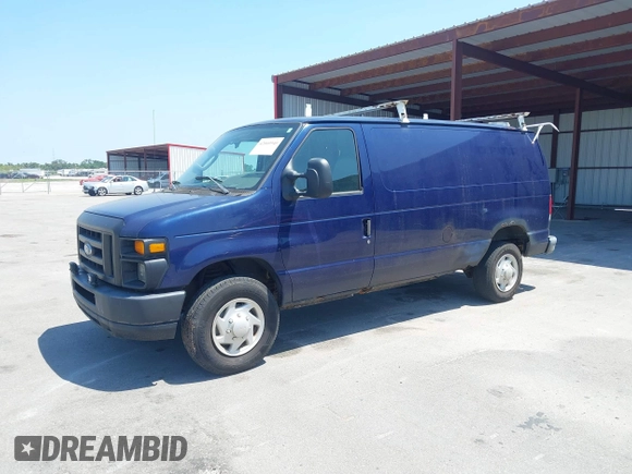 2008 Ford Econoline Cargo Commercial with VIN 1FTNE24W38DA15310, listed as a IAAI auction lot 42060940 with 213,468 mi miles and . Bid and sale history available at carsss.com. Image 2.