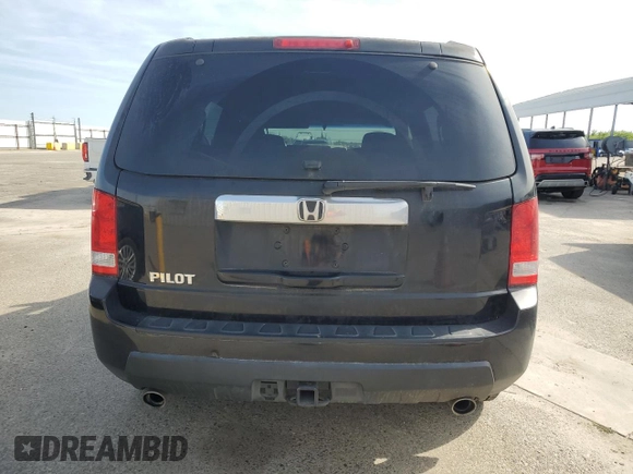 2010 Honda Pilot EX with VIN 5FNYF3H40AB013487, listed as a Copart auction lot 50363345 with 224,776 mi miles and Clean Title. Bid and sale history available at carsss.com. Image 6.