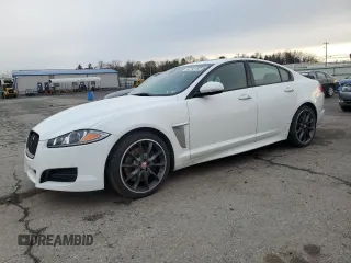 2015 Jaguar XF V6 Portfolio with VIN SAJWJ0FF3F8U56153, listed as a Copart auction lot 52743155 with 61,569 mi miles and Salvage Title. Bid and sale history available at carsss.com. Image 1.