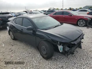 2022 Nissan Sentra S with VIN 3N1AB8BV8NY237258, listed as a Copart auction lot 51081295 with 39,194 mi miles and Salvage Title. Bid and sale history available at carsss.com. Image 4.