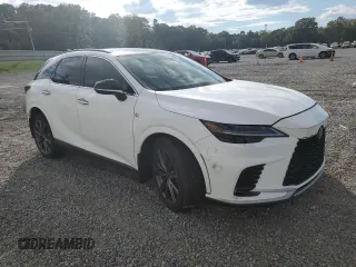 2023 Lexus RX with VIN 2T2BAMCA8PC037679, listed as a Copart auction lot 73362704 with 6,485 mi miles and Salvage Title. Bid and sale history available at carsss.com. Image 4.
