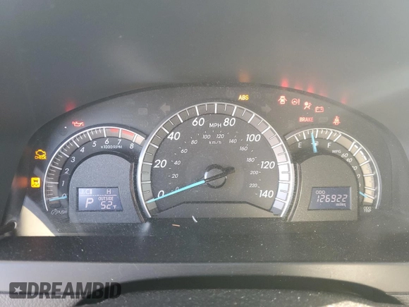 2012 Toyota Camry L with VIN 4T1BF1FKXCU068594, listed as a Copart auction lot 53329105 with 126,922 mi miles and Salvage Title. Bid and sale history available at DreamBid. Image 9.