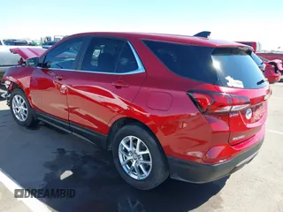 2022 Chevrolet Equinox LT with VIN 3GNAXKEV3NL212053, listed as a IAAI auction lot 41869020 with 98,651 mi miles. Bid and sale history available at carsss.com. Image 3.