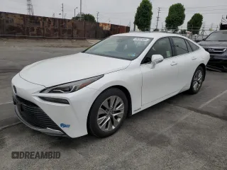 2021 Toyota Mirai XLE with VIN JTDAAAAA9MA002506, listed as a Copart auction lot 59702425 with 34,649 mi miles and Salvage title. Bid and sale history available at DreamBid. Image 1.