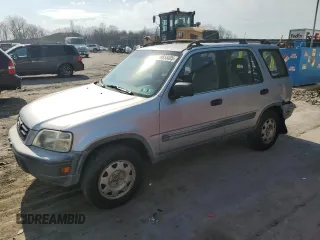2001 Honda CR-V LX with VIN JHLRD174X1C001721, listed as a Copart auction lot 49650405 with 296,014 mi miles and Salvage Title. Bid and sale history available at carsss.com. Image 1.