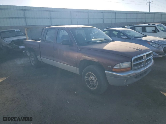 2000 Dodge Dakota Sport with VIN 1B7GL2AN1YS608072, listed as a Copart auction lot 83624164 with 171,499 mi miles and Salvage Title. Bid and sale history available at carsss.com. Image 4.