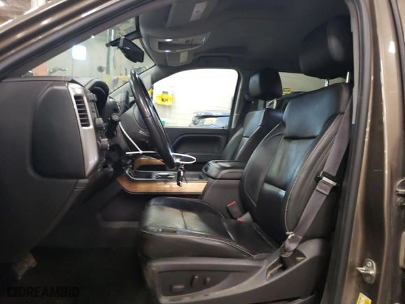 2014 Chevrolet Silverado 1500 LTZ with VIN 3GCUKSEC1EG395643, listed as a Copart auction lot 52786225 with 154,002 mi miles and Salvage Title. Bid and sale history available at carsss.com. Image 7.