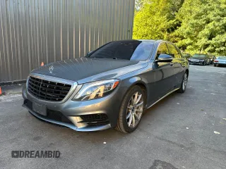 2017 Mercedes-Benz S 550 with VIN WDDUG8FBXHA341129, listed as a Copart auction lot 87124334 with 64,190 mi miles and Clean Title. Bid and sale history available at carsss.com. Image 2.
