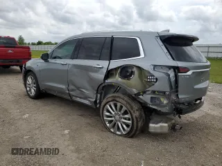 2024 Cadillac XT6 FWD Premium Luxury z VIN 1GYKPCRS2RZ741375, wystawiony jako Copart lot #54308865 z przebiegiem 9 932 mil mil oraz Szkoda całkowita • Salvage title. Historia ofert i sprzedaży dostępna na DreamBid. Obrazek 2.