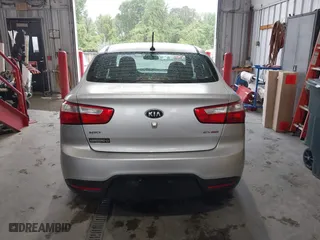 2014 Kia Rio EX with VIN KNADN4A35E6396673, listed as a IAAI auction lot 41964655 with 159,644 mi miles. Bid and sale history available at carsss.com. Image 16.