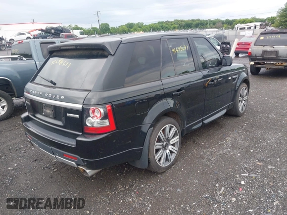 2013 Land Rover Range Rover Sport SC with VIN SALSH2E44DA801337, listed as a IAAI auction lot 42648671 with 89,116 mi miles and . Bid and sale history available at DreamBid. Image 4.