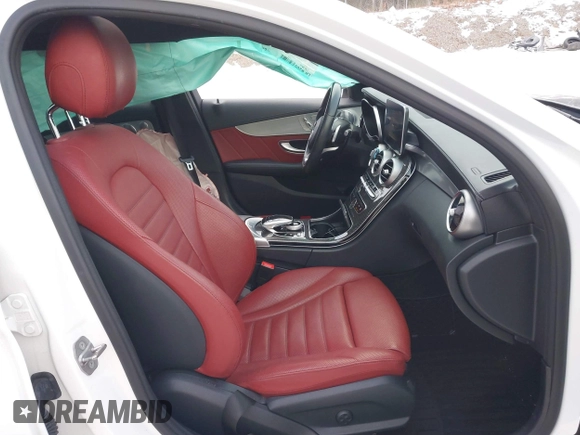 2018 Mercedes-Benz C 43 AMG with VIN 55SWF6EB2JU246197, listed as a IAAI auction lot 41347044 with 61,548 mi miles and . Bid and sale history available at carsss.com. Image 5.