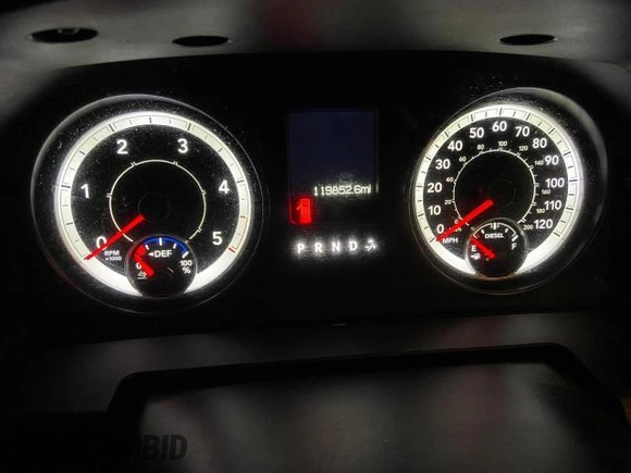 2016 Ram 1500 Tradesman with VIN 1C6RR6FM2GS126439, listed as a Copart auction lot 79364744 with 119,852 mi miles and Salvage title. Bid and sale history available at DreamBid. Image 8.