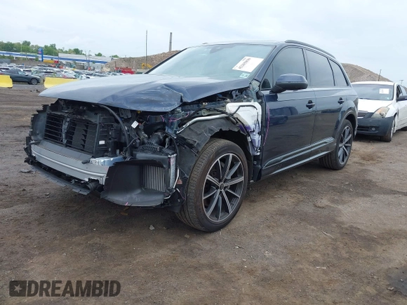2023 Audi Q7 Premium Plus with VIN WA1LXBF77PD020848, listed as a IAAI auction lot 42205850 with 29,085 mi miles and . Bid and sale history available at DreamBid. Image 2.