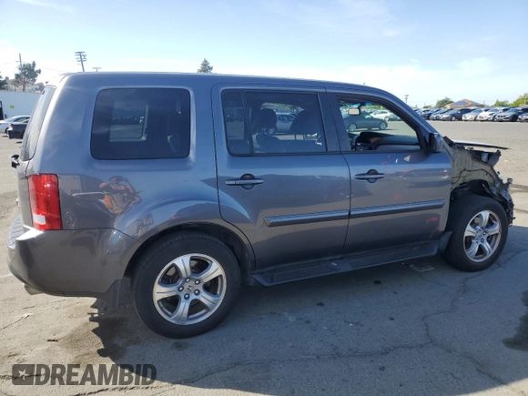 2015 Honda Pilot EX-L with VIN 5FNYF3H75FB030724, listed as a Copart auction lot 57457575 with 142,613 mi miles and Salvage title. Bid and sale history available at DreamBid. Image 3.