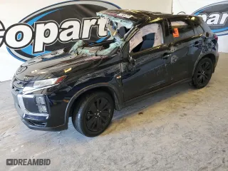 2022 Mitsubishi Outlander Sport ES with VIN JA4APUAU2NU020771, listed as a Copart auction lot 88213845 with 61,513 mi miles and Clean Title. Bid and sale history available at carsss.com. Image 1.