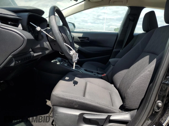 2024 Toyota Corolla LE with VIN 5YFB4MDEXRP103214, listed as a Copart auction lot 58181105 with 23,868 mi miles and Salvage title. Bid and sale history available at DreamBid. Image 7.
