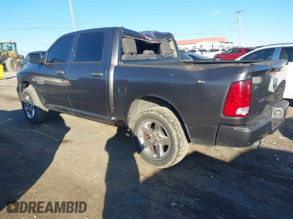 2015 Ram 1500 Express z VIN 1C6RR6KT6FS754869, wystawiony jako IAAI lot #41240025 z przebiegiem 203 775 mil mil oraz . Historia ofert i sprzedaży dostępna na DreamBid. Obrazek 3.
