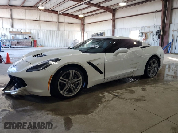 2016 Chevrolet Corvette 1LT with VIN 1G1YB2D71G5118256, listed as a Copart auction lot 80724654 with 81,991 mi miles and Salvage Title. Bid and sale history available at carsss.com. Image 1.