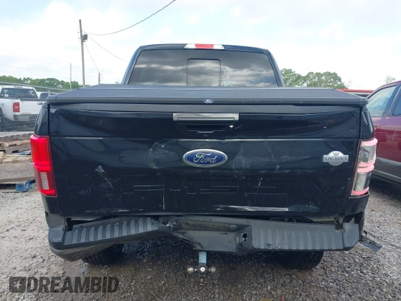 2019 Ford F-150 XL with VIN 1FTEW1E54KFA52729, listed as a IAAI auction lot 41933350 with 92,678 mi miles. Bid and sale history available at carsss.com. Image 16.