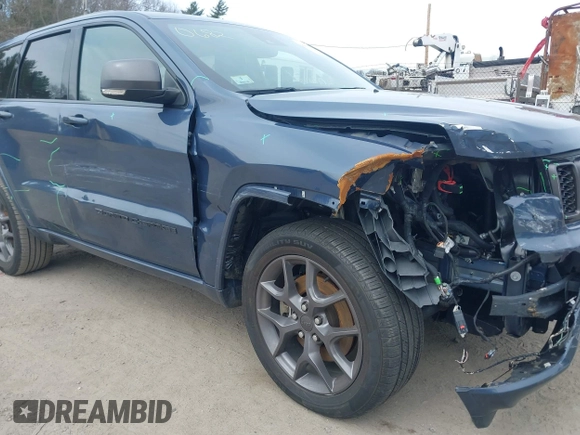 2021 Jeep Grand Cherokee Limited z VIN 1C4RJFBG1MC565928, wystawiony jako IAAI lot #41814256 z przebiegiem 70 324 mil mil oraz . Historia ofert i sprzedaży dostępna na DreamBid. Obrazek 6.