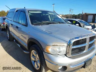 2005 Dodge Ram 1500 SLT with VIN 1D7HA18D95J590171, listed as a IAAI auction lot 41605381 with 164,010 mi miles. Bid and sale history available at carsss.com. Image 6.